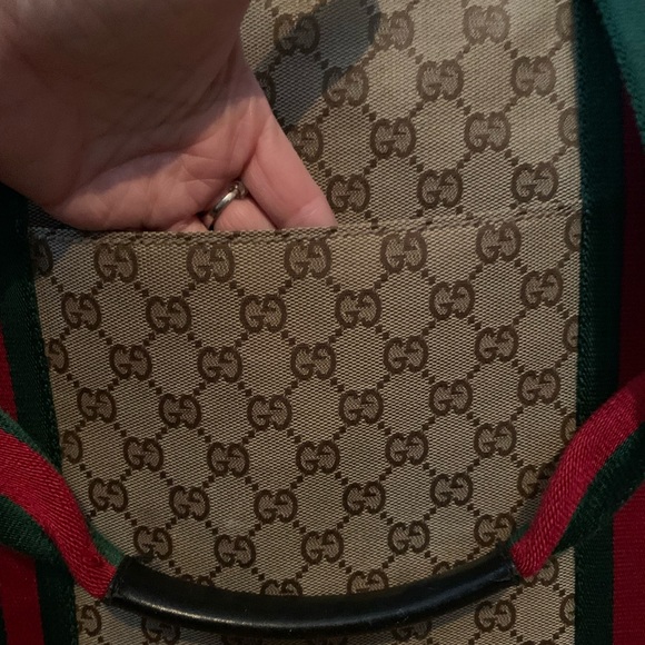 💥💥HOST PICK💥💥100% AUTHENTIC GUCCI  BAG/CARRIER Gorgeous!!!!  Very Rare!!!! - Picture 8 of 14
